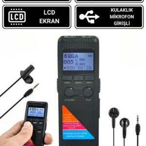 Ses kayıt ve mp3 player cihazı